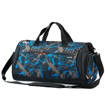 

New Trend Backpack Round Duffel Sports Bags Travel Gym Fitness Bag Bag