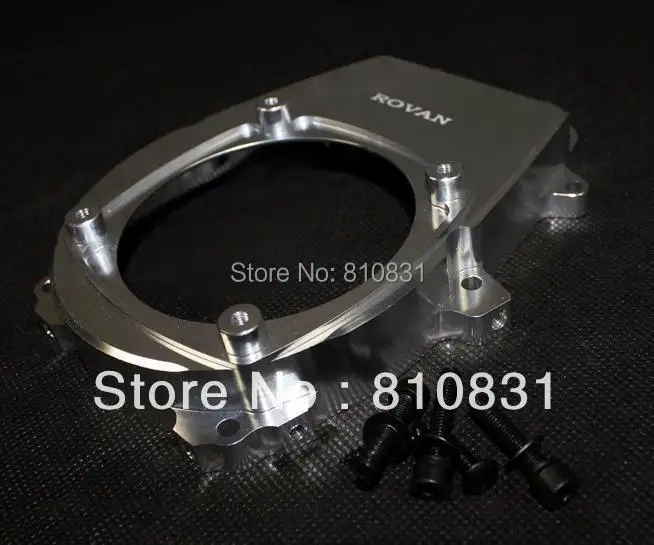 Freeshipping CNC metal engine side cover for 26cc 29cc 30 5cc hpi baja Rovan km