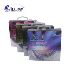110 Mt iLure Marke Tri-poseidon серия супер сильная Япония Multifilament 4XPE Geflochtene Angelschnur Multifilament linie