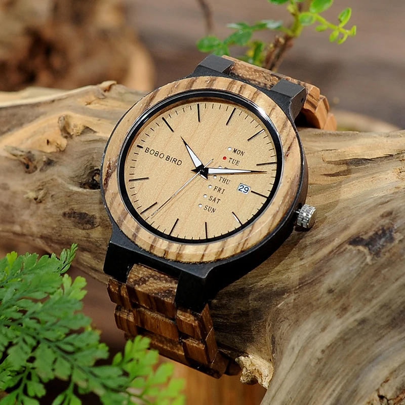 wood band wristwatches fashion bobo bird new gifts items (20)