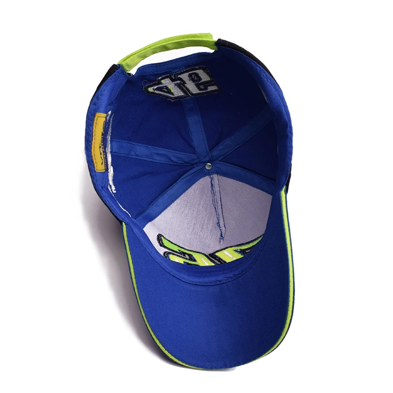 Moto Gp Rossi 46 Embroidery Adjustable Racing Motorcycle Snapback Baseball Caps Leisure Baseball Caps Camisetas Moto Gp