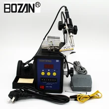 BOZAN 220V 90W ножной переключатель автоматически отправляет Пайка оловом машина для припоя провода 0,6 мм-1,5 мм автоматическая паяльная машина 376D
