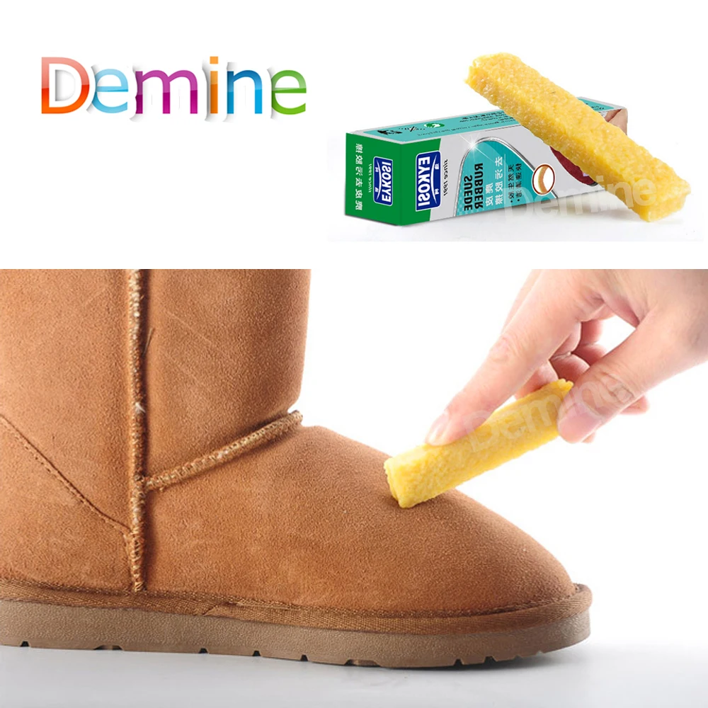 

Demine Shoes Rubber Eraser for Suede Nubuck Leather Stain Boot Shoes Cleaner Cleaning Easy to Carry Shoes Cleaning Tool
