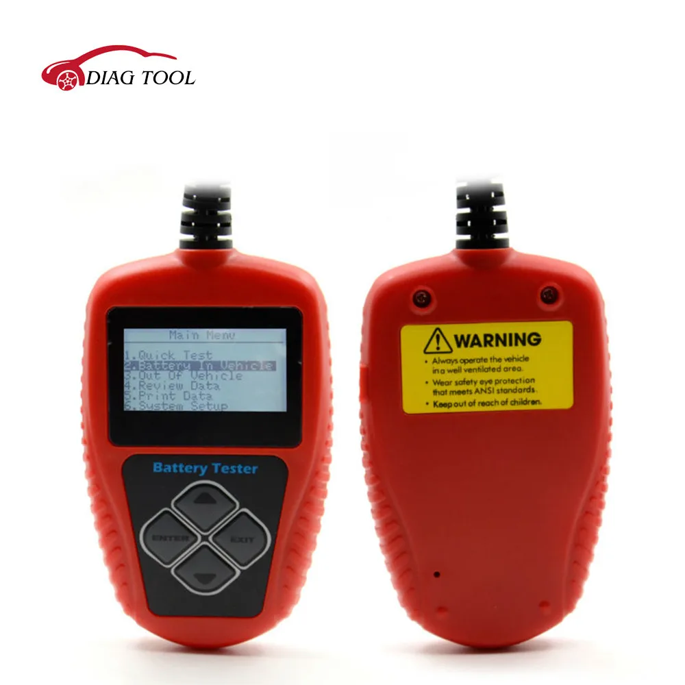 

BA101 Car Battery Tester 12V Digital Analyzer 2000CCA 220AH with Japanese Korea Multi Languages BAD Cell Test Car Tools