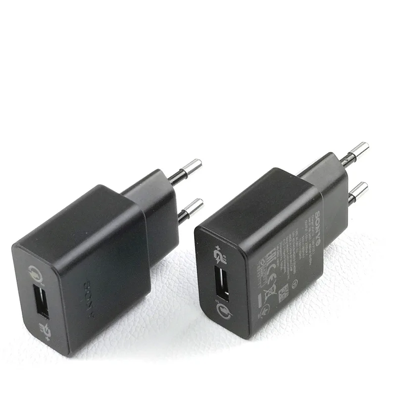 الأصلي sony xperia xz شاحن سريع qc 3.0 سريعة تهمة usb مهايئ طاقة حائطي ل xa1 xa2 XZs XC XZp XZ1 XZ1C المحمول الهاتف