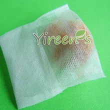 100 шт. нетканые Ткань фильтр 75x80 мм раза закрыть Чай Сумки, травяной чай лист Сумки, молотый кофе сумки