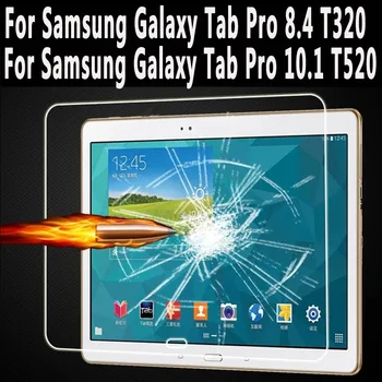 

Tempered Glass For Samsung Galaxy Tab Pro 8.4 T320 Screen Protector for Samsung Galaxy Tab Pro 10.1 T520 T525 Tempered Glass