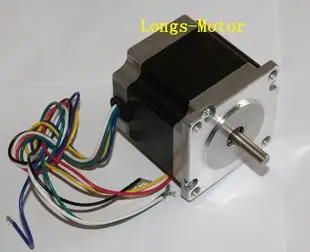 4 осевой шаговый двигатель Nema 23 185oz in 2.0A 6 проводов и плата драйвера шагового