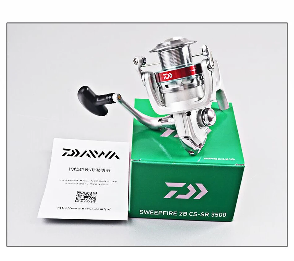 Molinete de Pesca Rolamentos de Esferas Pesca da Carpa 2 + 1bb Daiwa Original 2500 3000 3500 5.3: 1 2000 7 Carretilhas de pesca