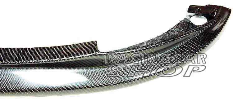 Real CARBON FIBER Front Bumper Lip Spoiler for 02-05 BMW E85 Z4 Euro