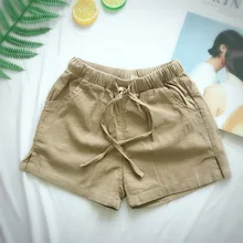 Лето хаки Цвет детская одежда шорты для маленьких мальчиков и девочек короткие штаны одноцветное Цвет хлопок От 1 до 5 лет детские штаны для отдыха