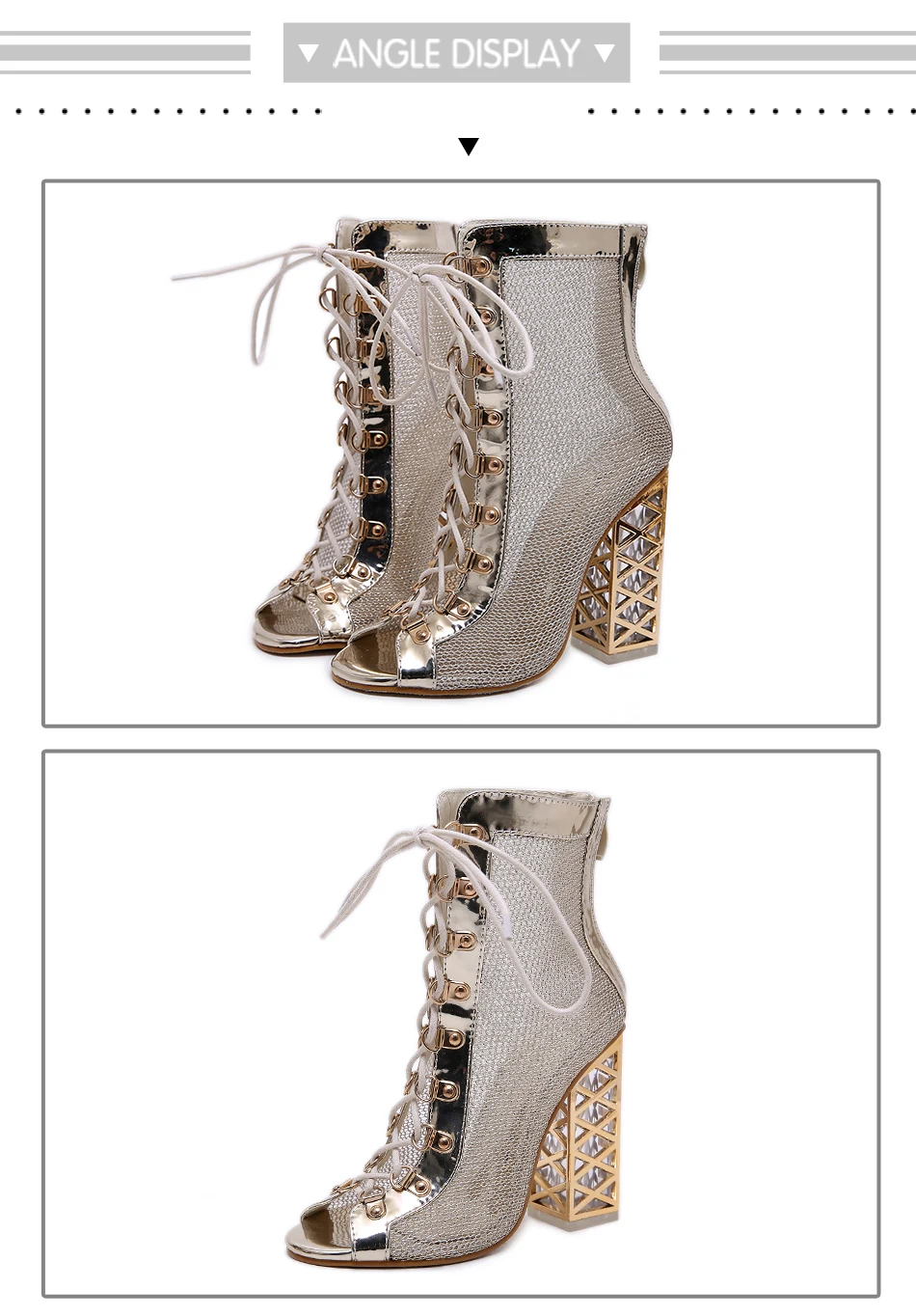 botines mujer