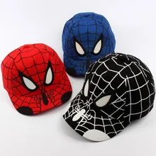 Шапка для маленьких мальчиков и девочек, шапка с героями мультфильмов, весенне-летняя и осенняя хлопковая детская Солнцезащитная бейсболка с рисунком Snapback