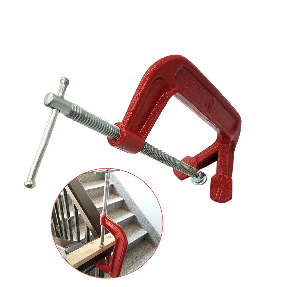 

Double Head G folder woodworking Clip Fixing Woodworking G Folder Board Quick Clip Board