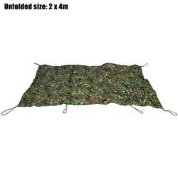 2 м x 4 м легкий Чистый Лесной Камуфляж Военная Униформа Охота прочный палатка Автомобильный Чехол Оксфорд камуфляж чистая