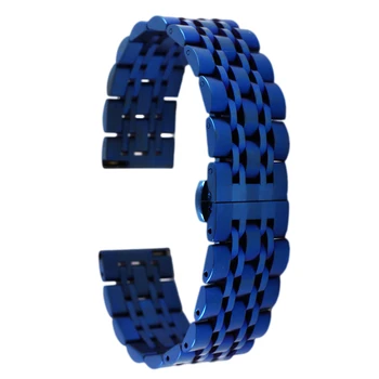 

20mm 22mm Stainless Steel Watch Band for Oris Metal Strap Wrist Loop Belt Bracelet Black Silver Blue Rose Gold + Spring Bar