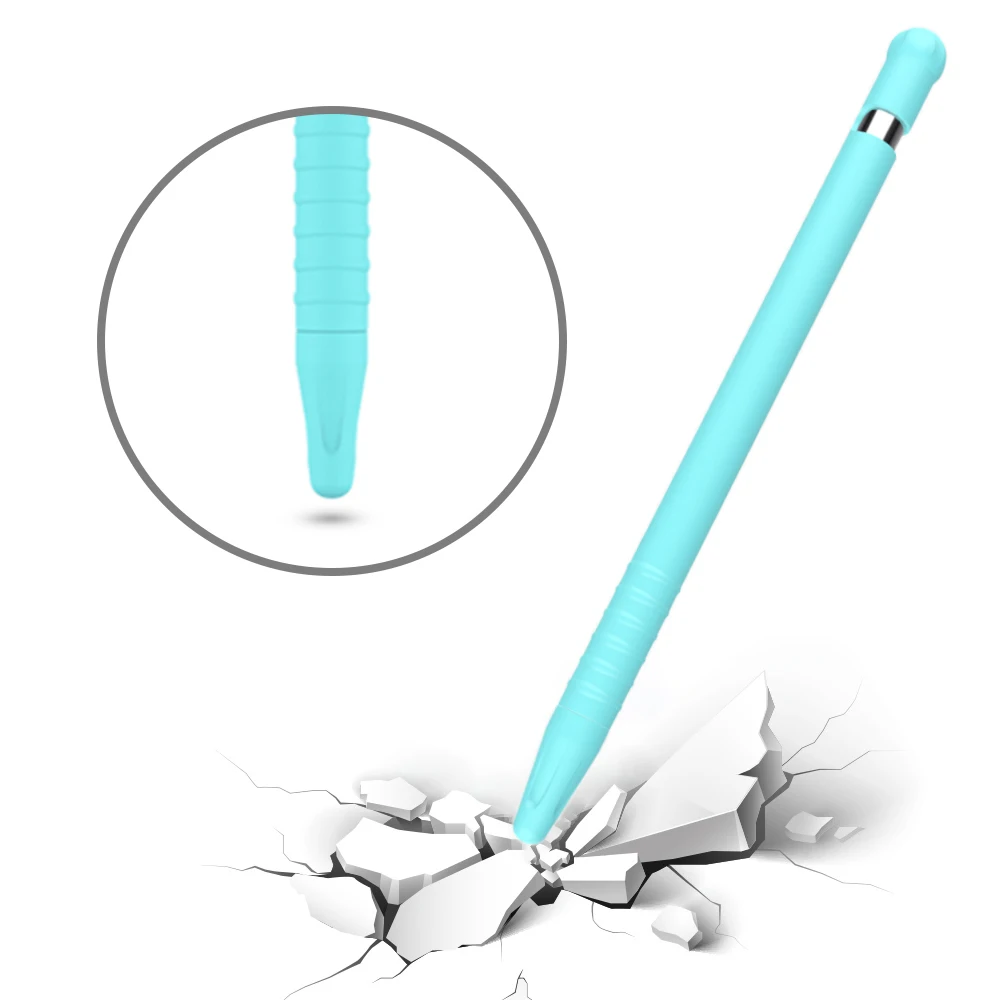 Для Apple Pencil 1 чехол для iPad планшеты пенал планшеты Touch стилусы Ручка защитная сумка-чехол Портативный мягкий силиконовый чехол