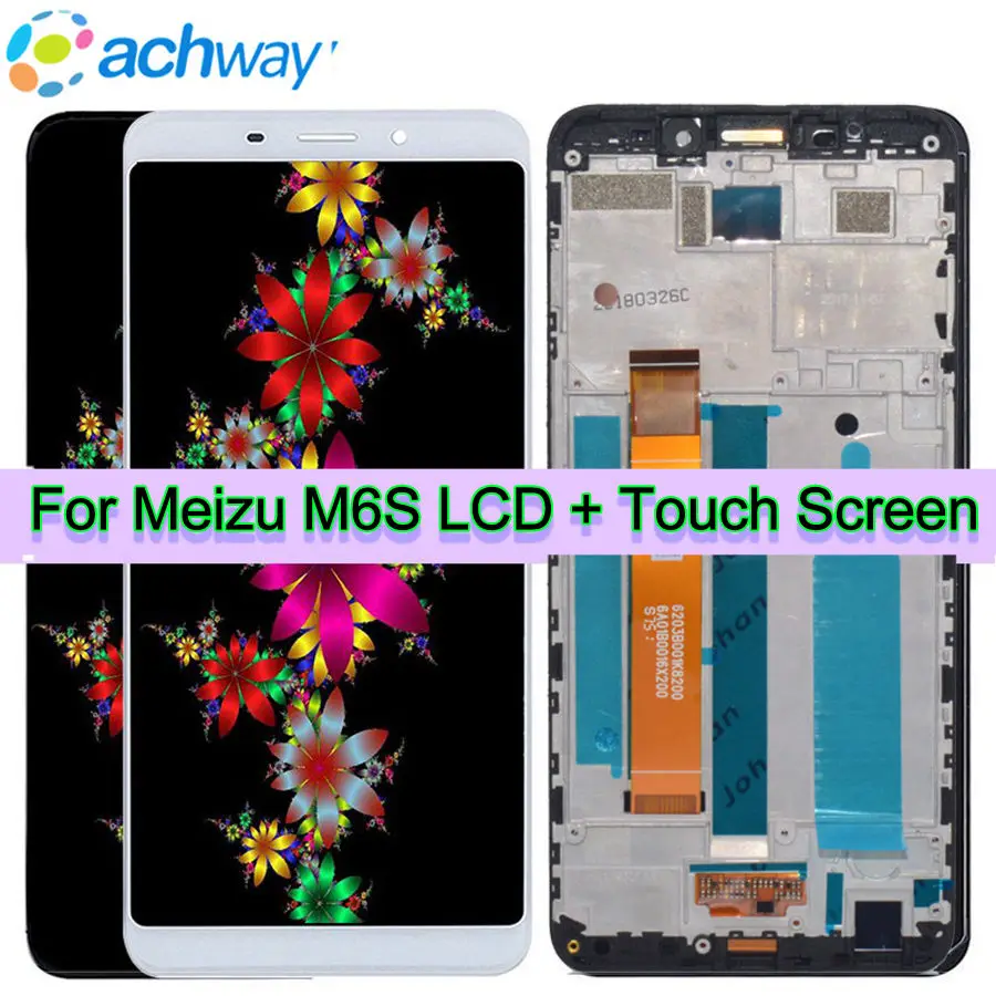 Meizu M6 ЖК дисплей с сенсорным экраном дигитайзер M711H M711M M711Q M6T LCD M811Q для MEIZU M6S 6T M712H