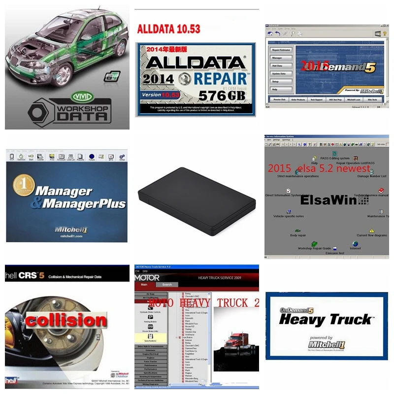 Buy High quality Alldata cars' software All data 10.53