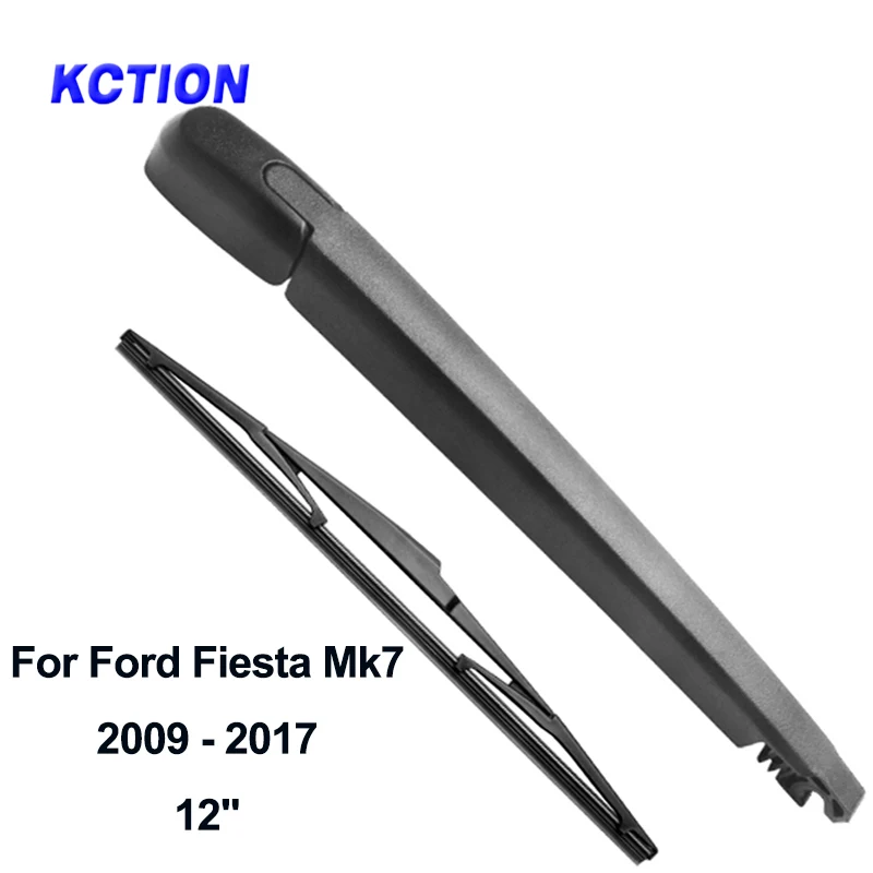 rear wiper arm Windshield wiper blade windscreen rear wiper car accessories for Ford Fiesta Mk6 Mk7 year from 2002 to Fit Push Button/Hook - Цвет: rear wiper arm