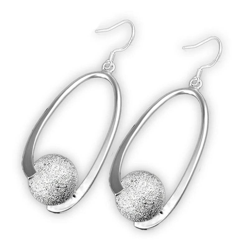 Fashion silver Color Cute women pretty drop WOMEN Earring jewelry party gift