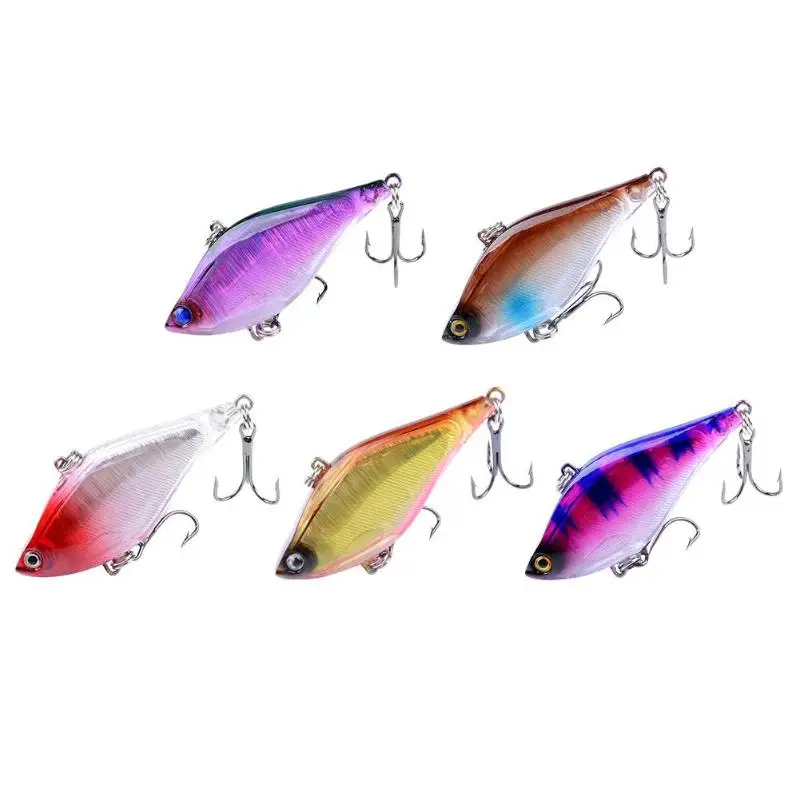  1pcs wobbler vibration Fishing Lure 13.9g Minnow artificial bait bass VIB sinking Full Swimming Lay