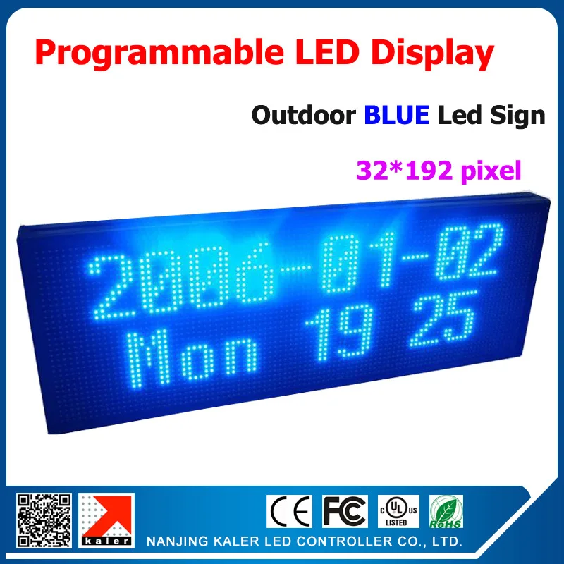 led board display Programmable Message 
