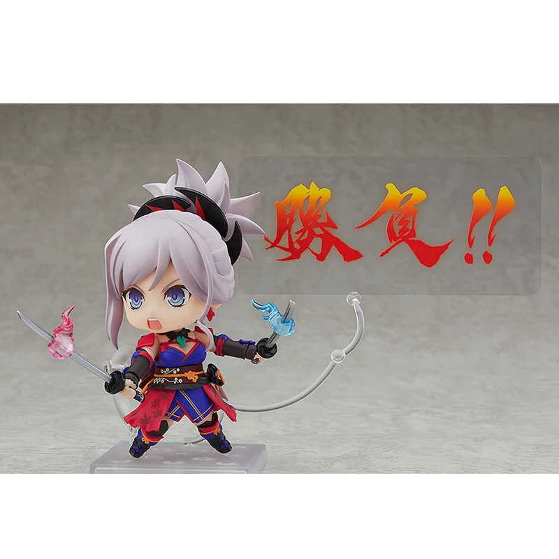 10 см Nendoroid Fate/Grand Order Saber/Musashi ABS& PVC окрашенные Фигурки Коллекционная игрушка кукла с коробкой