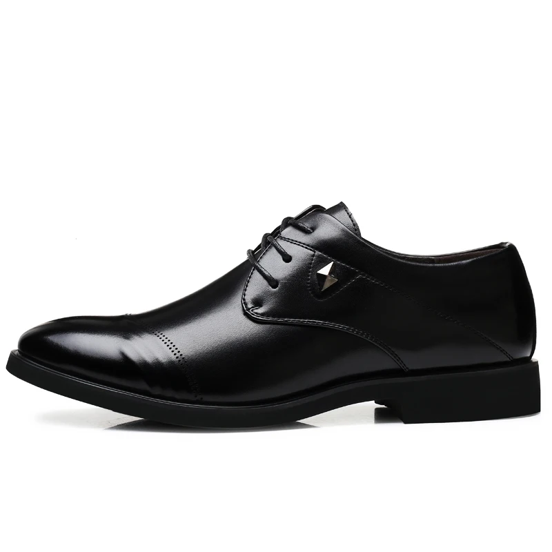 Formelle Robe Mariage Noir En De Hommes Pointu Black Mode Oxford Chaussures Verni Respirant Cuir Luxe Marque Mocassins D'affaires Mx3 qZnF8q