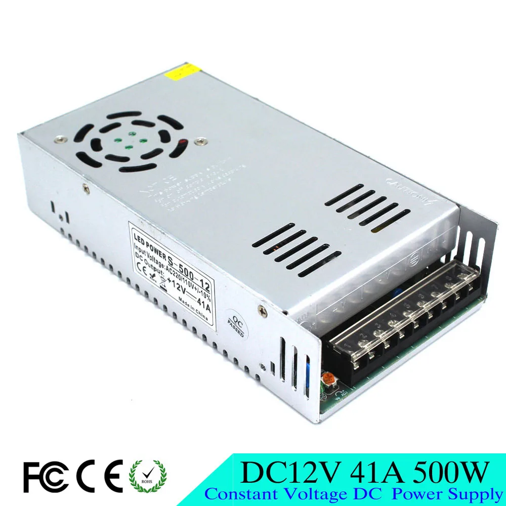 Небольшой Объем Одного выхода 12 в 13 8 В 24 250 Вт источник питания DC12V DC13.8V DC24V DC36V DC48V 500