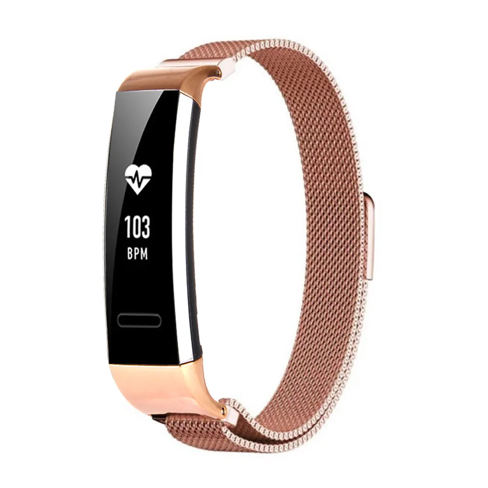 

Newly Milanese Magnetic Loop Stainless Steel Band Strap Bracelet for Huawei Honor 3 Smart Watch