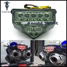Для yamaha fz-600 fz6 fazer 2004-2010 05 06 07 08 09 Integrated мотоцикл светодиодный фонарь стоп сигнальные лампы мигалка
