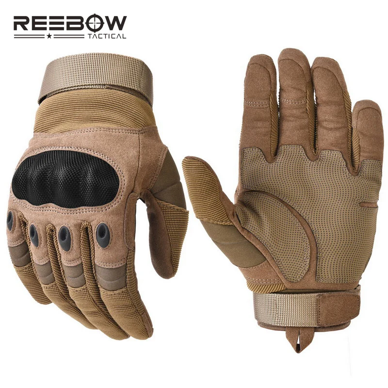 REEBOW TACTICAL Paintball Combat Gloves Full Finger Motorcycle Riding
