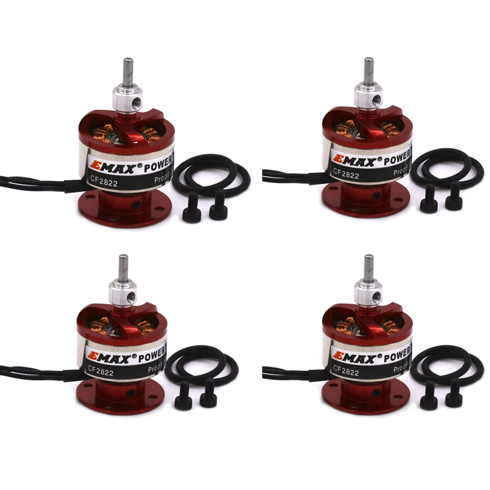 

4 pcs EMAX CF2822 KV1200 Suitable for 11.1V li-po Brushless Motor for r/c electric airplane