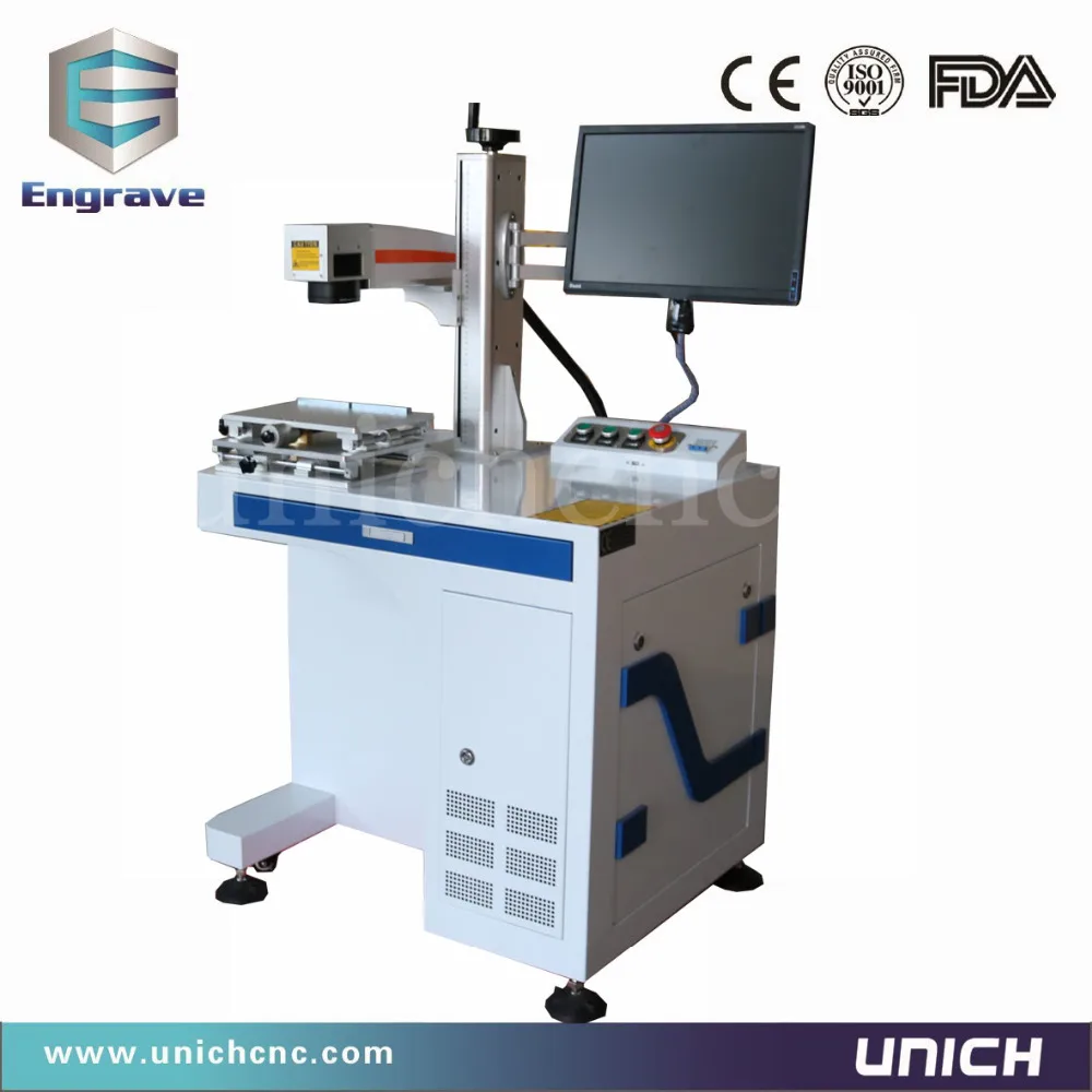 Китайский поставщик волоконно-лазерная маркировочная машина 20 Вт для волоконно-металлической резьбы