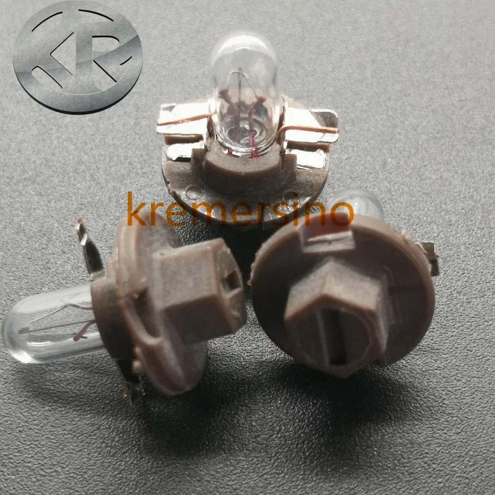 T3  Brown           - base  base height 7mm  5 12V 1.5W            AudiMercedes BenzBMW OpelVolvo
