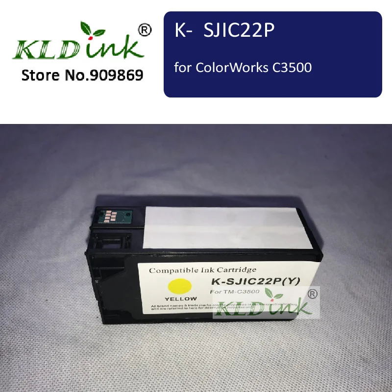 

Картридж с желтыми чернилами SJIC22P / GJIC22P (Y)