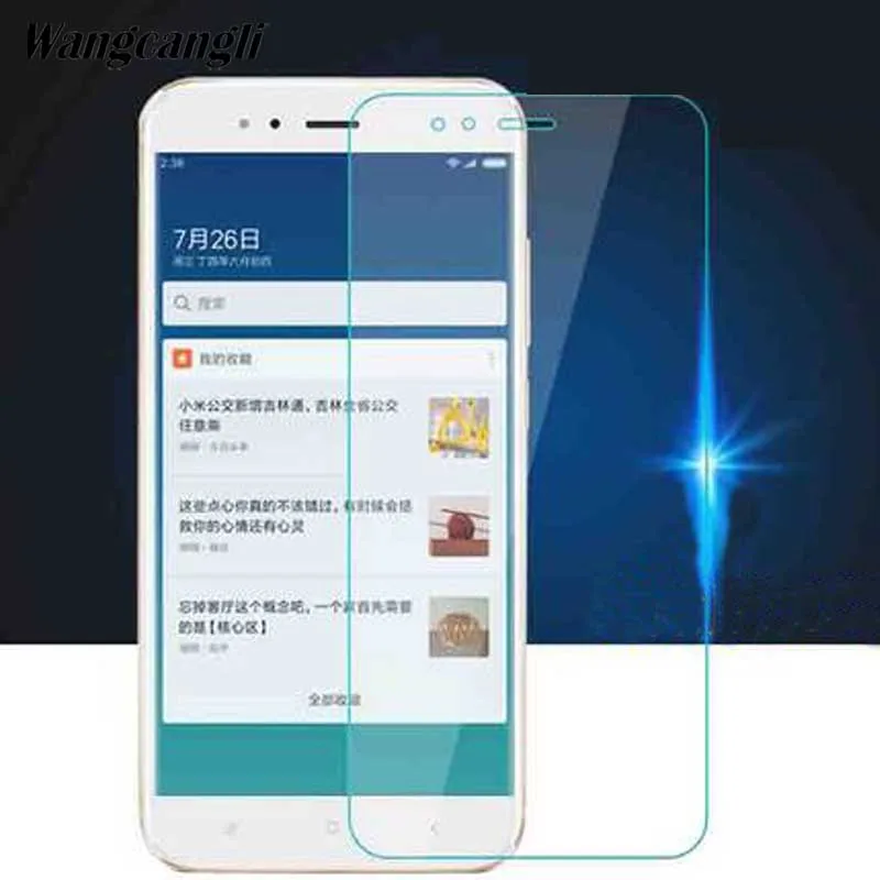 

10pcs 2.5D HD Screen Protector Glass Xiaomi Mi A1 Tempered Glass Xiaomi Mi A1 Glass For Xiaomi Mi5X mi 5x Protective Film