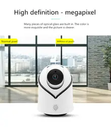 Ip-камера-беспроводная камера видеонаблюдения с ночным видением, двухстороннее аудио, 1080 P домашняя камера безопасности для домашних