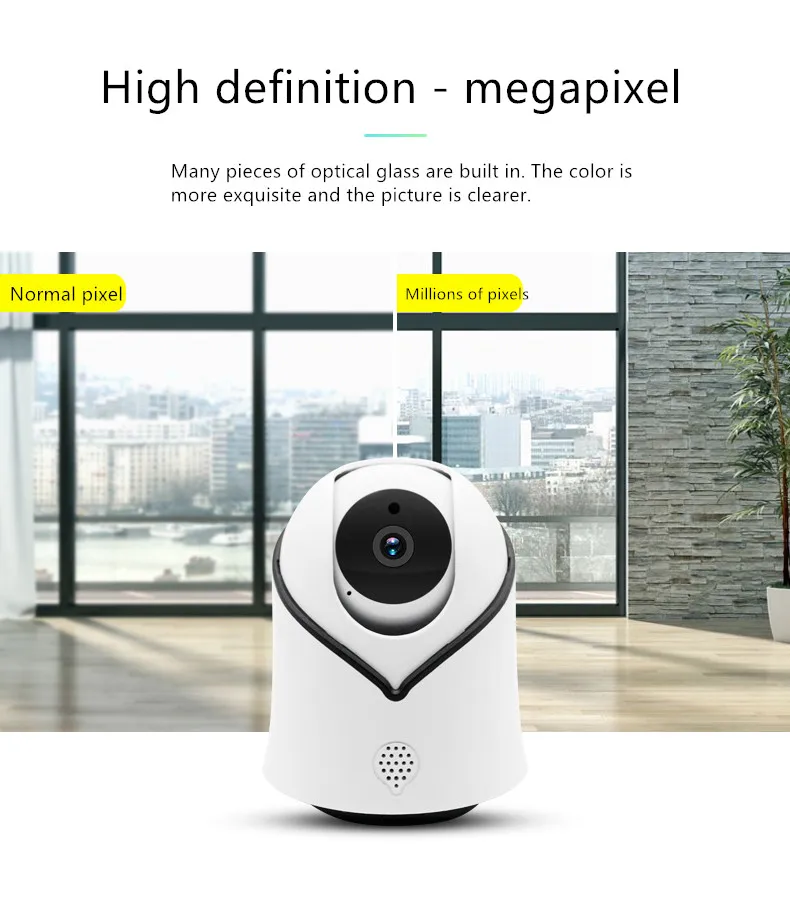 

IP Camera- Wireless Surveillance Camera with Night Vision,Two-way Audio,1080P Indoor Home Security Camera for Pet Baby Monitor