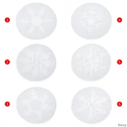 Силиконовая форма Снежинка кружевные украшения на Рождество Подвеска для ювелирных изделий эпоксидная смола