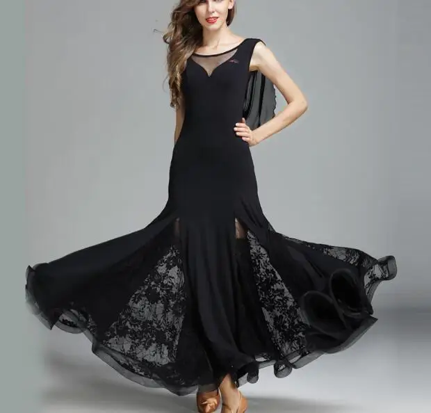 Vrouwen Rood Zwart Standaard Ballroom Dans Jurk Glad Flamenco Rok Sexy Plus Size Concurrentie Ballroom Waltz Dance MY783 Vrouwen Rood Zwart Standaard Ballroom Dans Jurk Glad Flamenco Rok Sexy Plus Size Concurrentie Ballroom Waltz Dance MY783