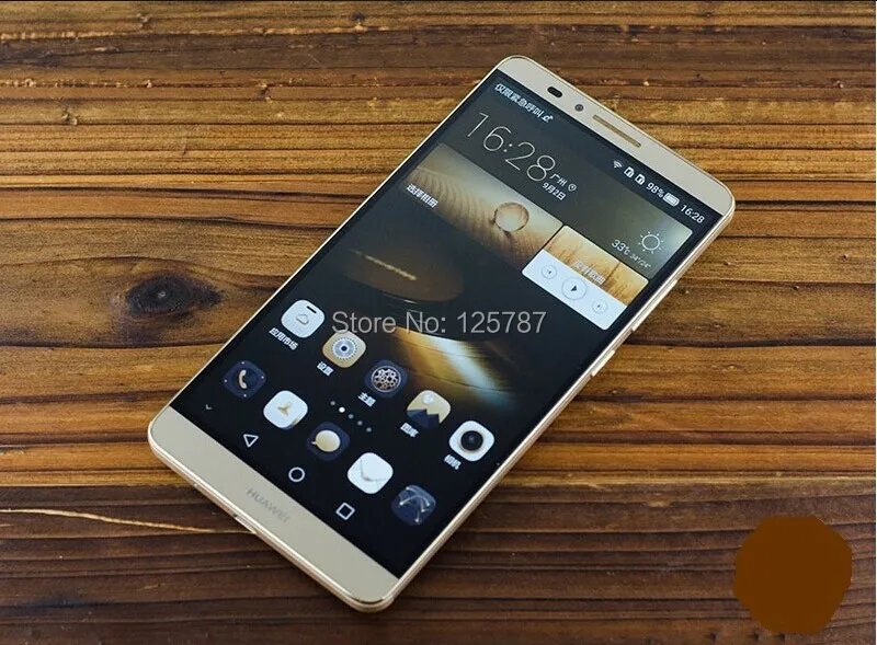 Мобильный телефон huawei Ascend mate 7 4G LTE Kirin 925 Android 4,4 6 дюймов FHD 1920x1080 3 Гб ram 32 ГБ rom NFC отпечаток пальца