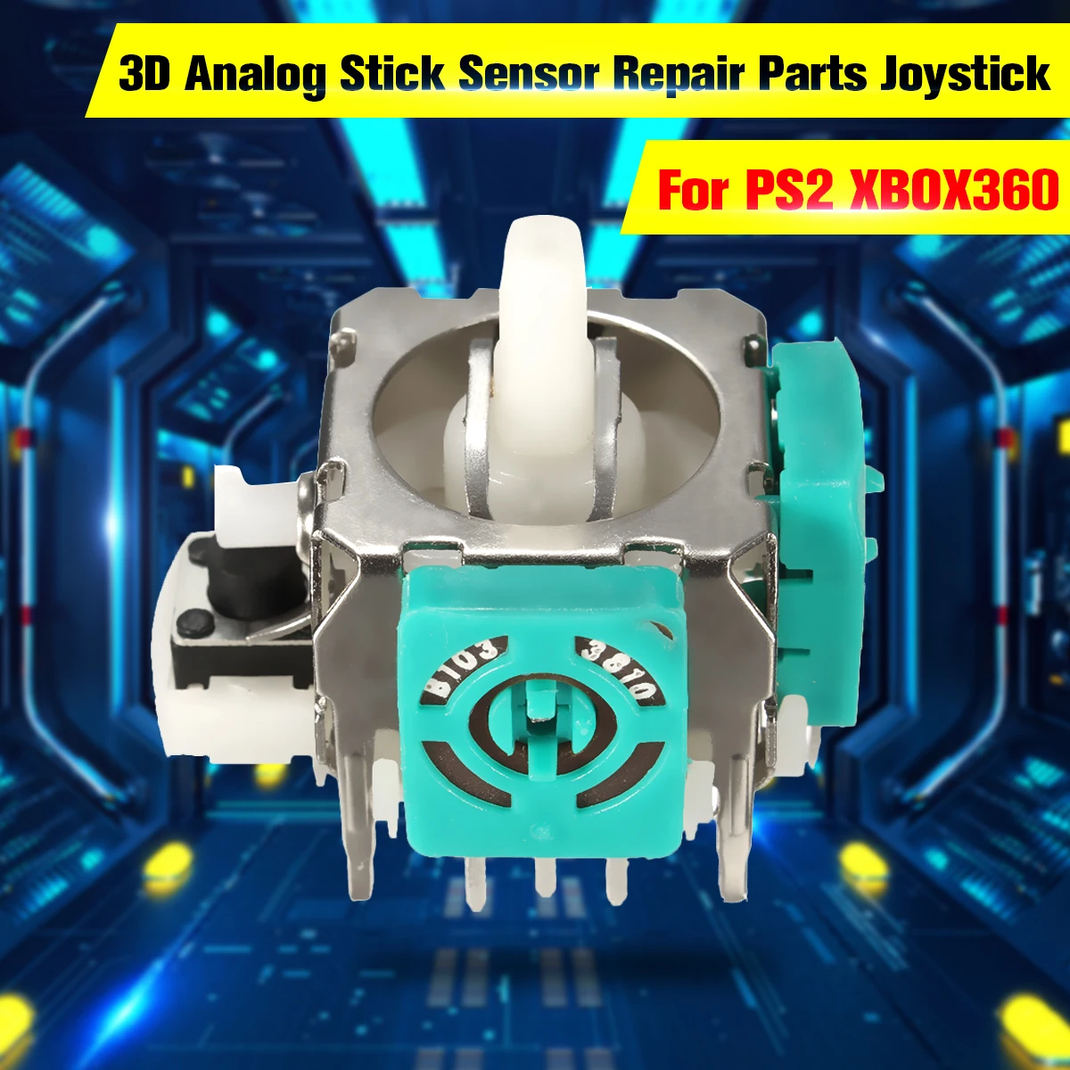 3D Analog Joystick Stick Sensor Repair Parts For Microsoft For Xbox 360 For PS2 Controller