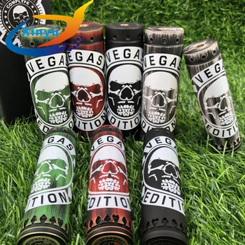 

AvidLyfe Skull HK Complyfe Vegas Edition mod collector series Mechanical mods Vape 18650/21700 battery 28mm material brass mod