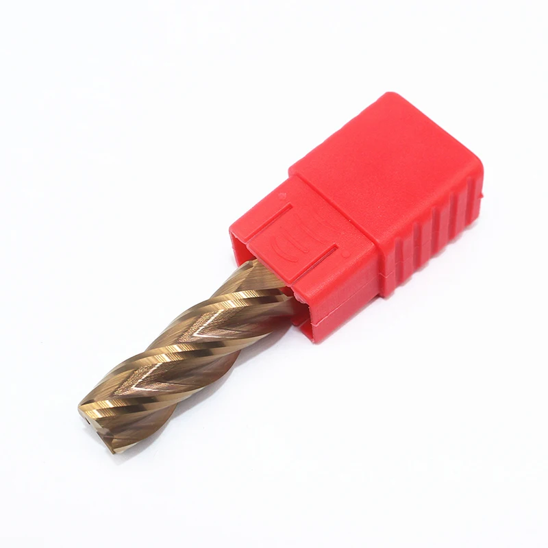 

1PC 12MM 4 Flutes 75MM Long Shank Tungsten Carbide End Mills CNC Tool 3MM Shank HRC60