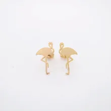 Jisensp 10 пар модные серьги Boho Матовый серьги-гвоздики в виде птицы для женщин классические животные птица женские серьги, ювелирные украшения вечерние подарок