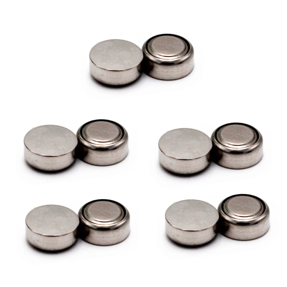 

10PCS AG13 LR44 A76 Series Button Coin Cell Pack Alkaline Batteries