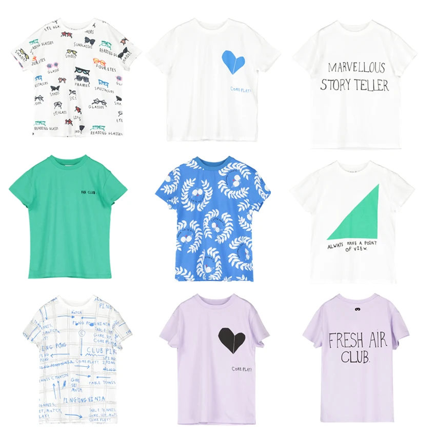 

BL ZMHYAOKE 2019 Summer Girls T-shirt Modis Clothes for Big Kids Chose Beach Baby Boys Skull Long Sleeve Boy T-shirts Girls Tops