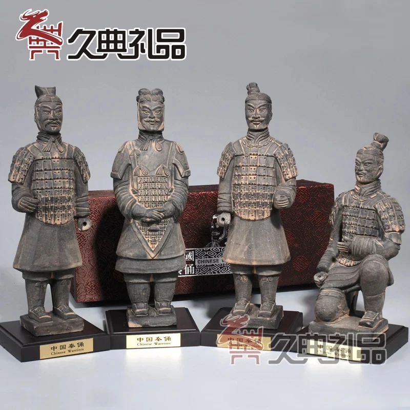 

Chinese retro ornaments Terracotta Warriors and Horses antique ornament crafts ornaments living room den ornaments gift